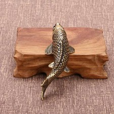 Brass Carp Fish Figurine