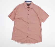 Jeff Banks Men's Multicoloured Slim Fit Shirt L