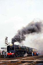 6 x 35mm RAILWAY SLIDES: PRESERVED WD/STANDARD STEAM 1984/85/90/93/99