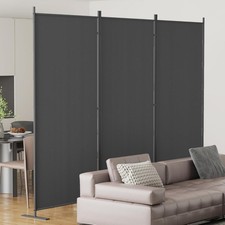 Helios&Hestia 3-Panel 6 ft Tall Indoor Folding Room Divider for Auction 