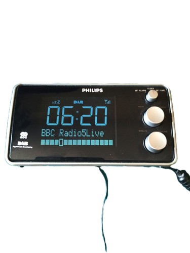 Phillips dab alarm clock - alarm,