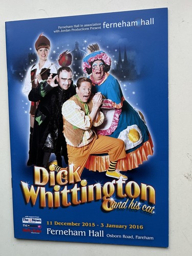 Dick whittington theatre panto - dick,