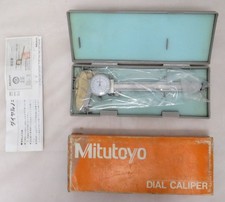 Mitutoyo Dial Caliper Precision Measuring Tool 0-6" Analog Vernier Gauge