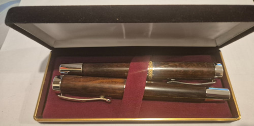 Luxury wooden fountain pen - wooden, &