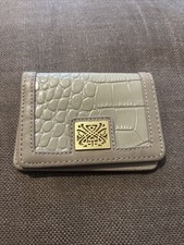 Beige Fawn Biba Leather Card