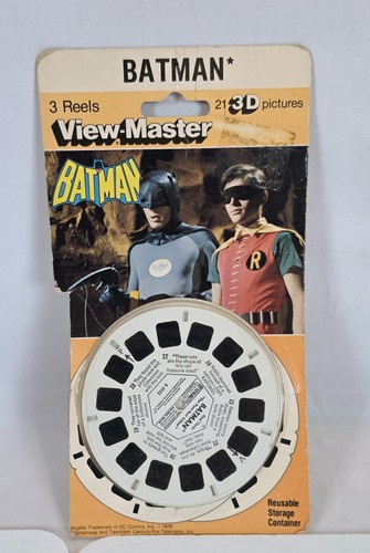 1966 batman series view - 1966, view-master