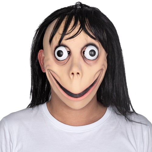 Momo halloween costume mask - momo,