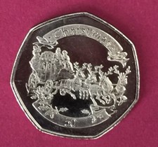 2008 Gibraltar Christmas Coin