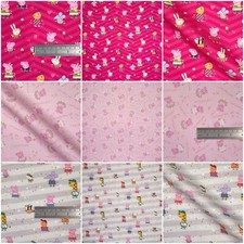 Peppa Pig 100% Cotton Fabric