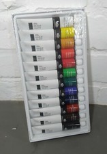 Oil Paints Painting Set Painter Colours Picture Kit Art 12 x 21ml Large Tube 21