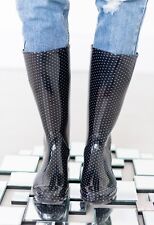 WOMENS LADIES WELLIES WINTER GARDEN FESTIVAL RAIN WATERPROOF WELLINGTON BOOTS