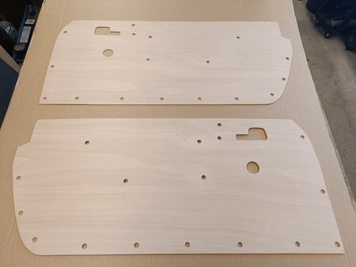 Lancia fulvia coupe door card - coupe,