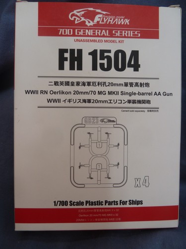 Flyhawk ww2 20mm oerlikon - rn,