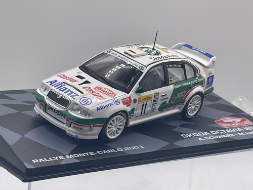 Skoda octavia wrc - skoda, monte