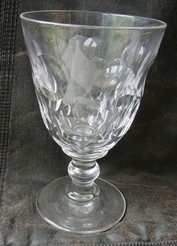 Crystal glass rummer - crystal,