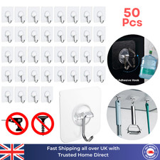 Self Adhesive Wall Hooks Clear