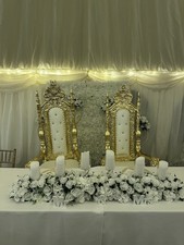 Thrones And Wedding Decor