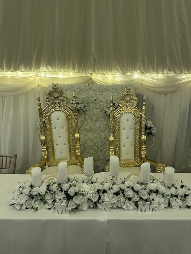 Thrones and wedding decor - and,