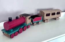 Vtg. LARGE 1940’s Wooden