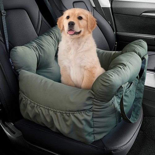 Dog car seat booster - car, soft