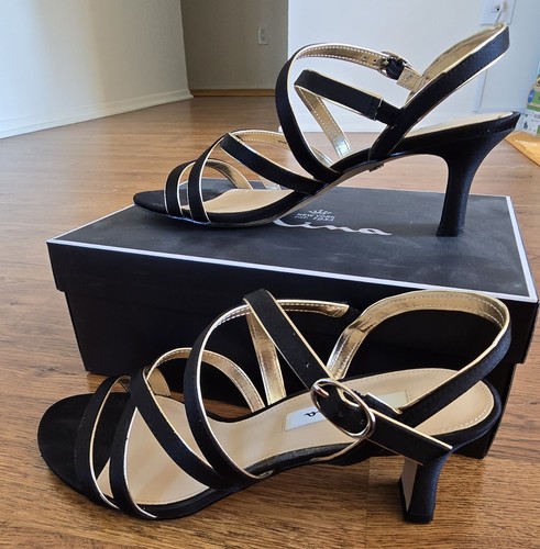 Nina black strappy - nina,