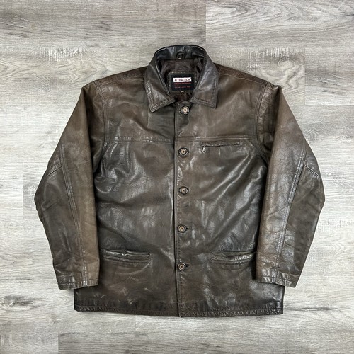 Attraction real leather jacket - attraction,
