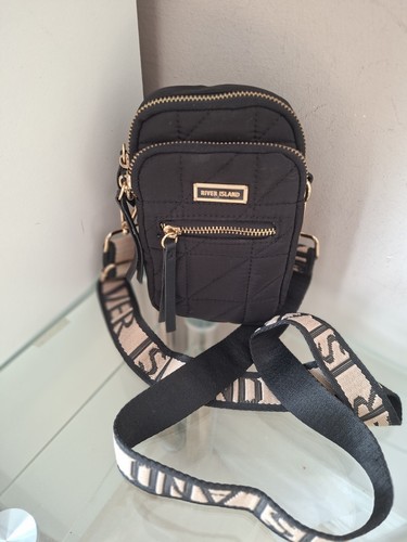 River island black quilted - river,