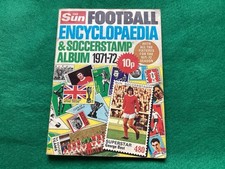The Sun Football Encyclopedia And Soccerstamp Album 1971-72 Partial 235/491