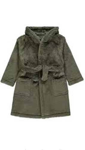Boys dressing gown hooded tie - boys,