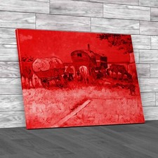 Encampment Of Gypsies With