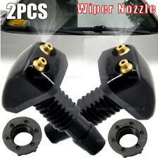 2pcs Universal Car Front Windscreen Washer Wiper Nozzle Spray Jet Accessories