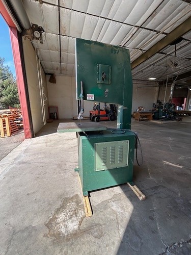Wadkin bursgreen b800 band saw - bursgreen,