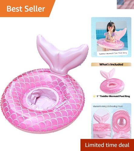 Baby mermaid pool float with - mermaid,