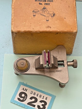 Vintage Bergeon Watchmakers balance Poising Watch Tool Ruby Jaws & spirit level