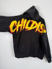 Childish Hoodie Flames Mens