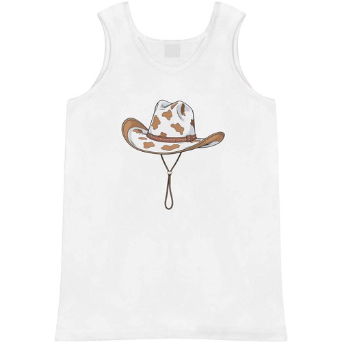 Cow print cowboy - print, adult