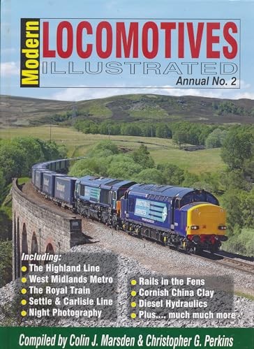 Modern locomotives illustrated - locomotives,