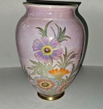 Carltonware Rare Pink lustre Vase