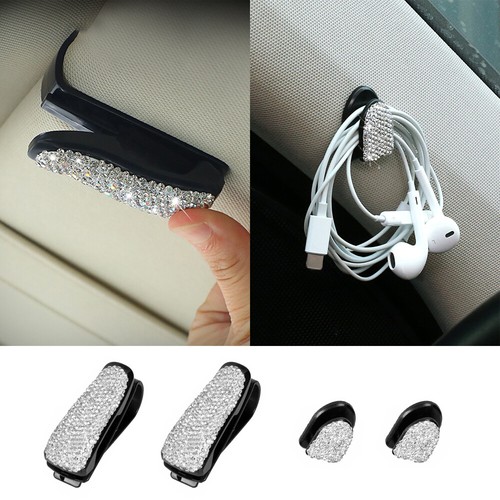 4pcs car hooks sunglasses - hooks,