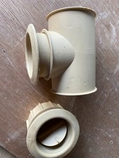 Carver Truma Blown Hot Air Heater Pipe T Section Vent  & Outlet  - Caravan