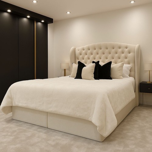 Ottoman divan luxury wingback - divan,