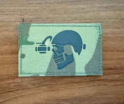 Multicam skull with - multicam, night