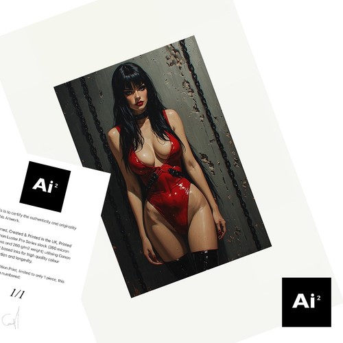 Art print vampirella - a4,