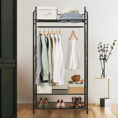 Tall metal clothes rail - tall,