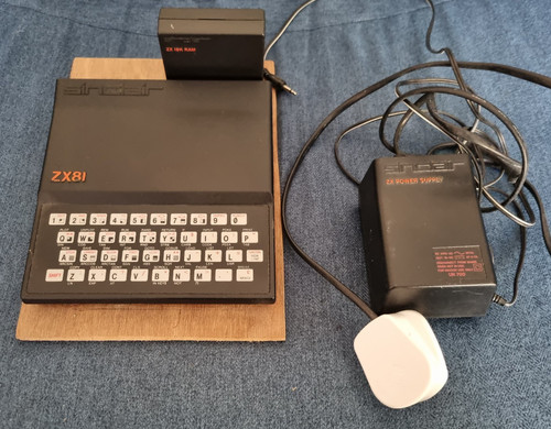 Sinclair zx81 vintage computer - sinclair,