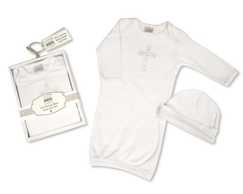 Baby christening gown - gown, and