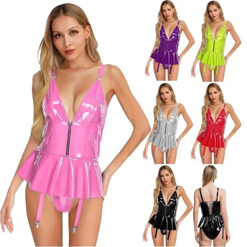 Womens sexy pvc - uk, leather