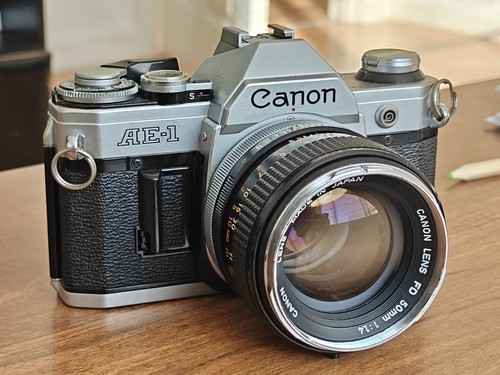 Canon 35mm slr film - ae-1,