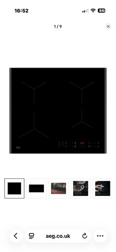 Induction hob aeg - induction,