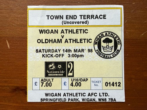 Wigan athletic oldham - v,